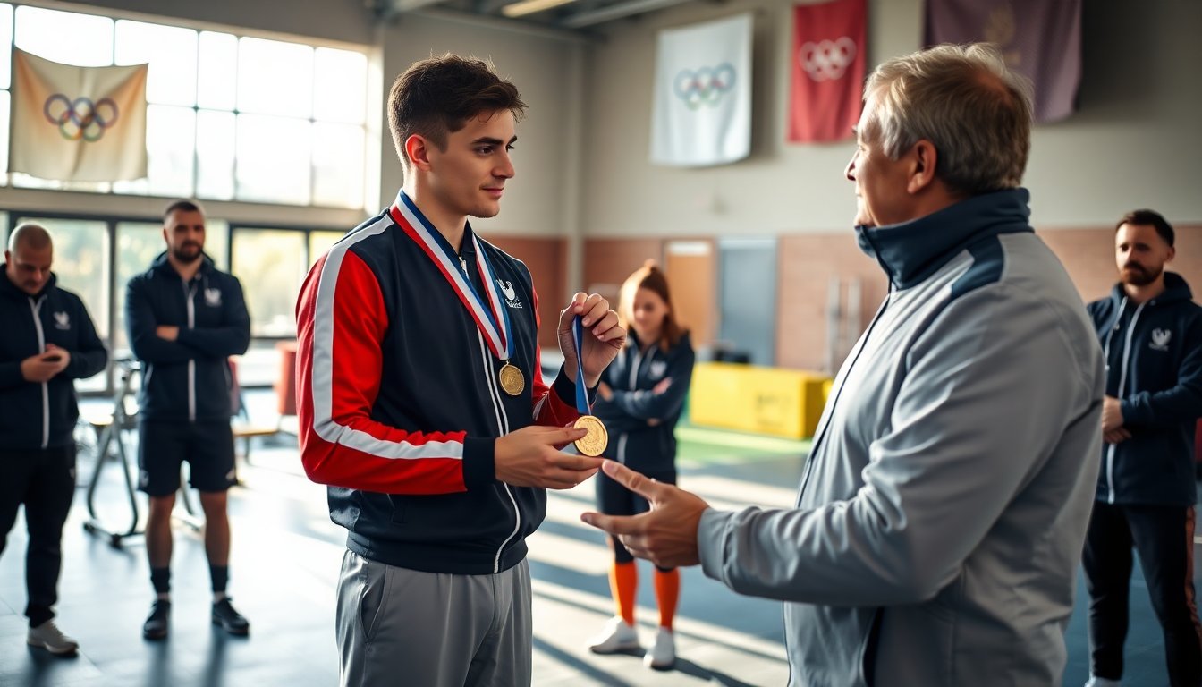 eroi dietro le quinte medaglie per i sostenitori degli atleti ai giochi olimpici 1763734807