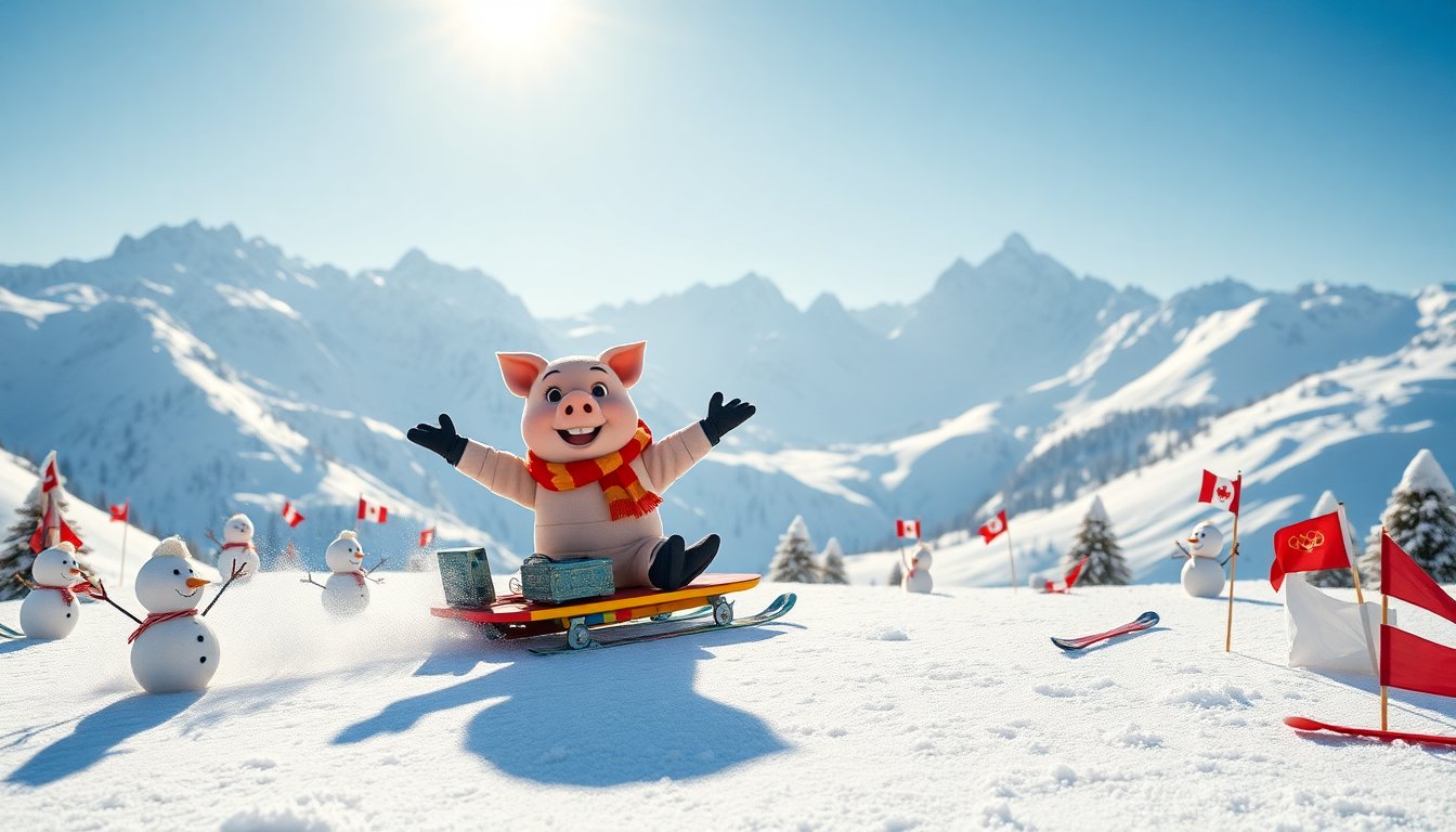 GoGoPig: l’animazione italiana che celebra le Olimpiadi di Milano Cortina 2026