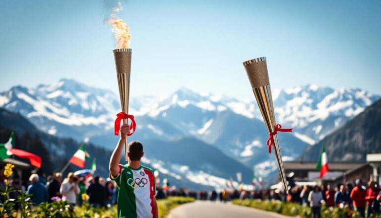 milano cortina 2026 scopri il percorso della torcia olimpica in italia 1763619950