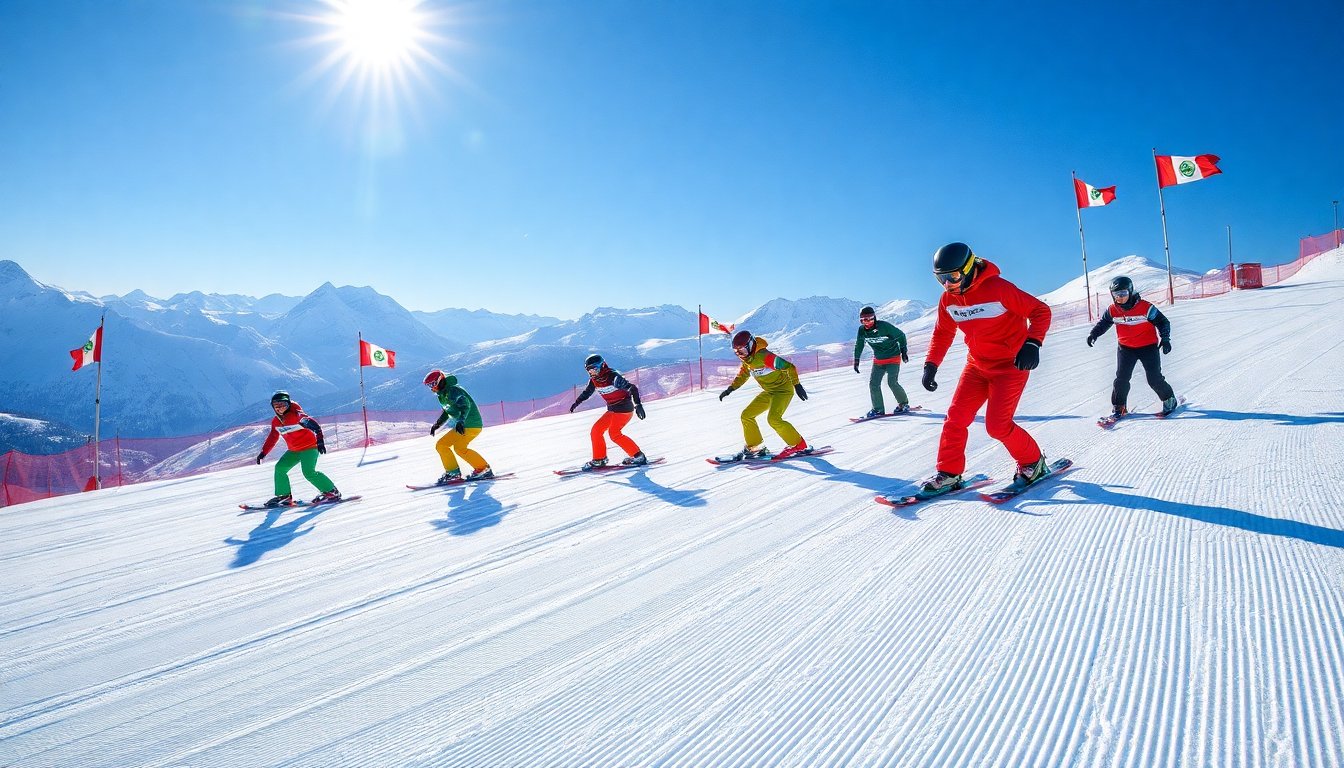 preparativi entusiasmanti per la coppa del mondo di snowboard cross a cervinia 2023 1763154281