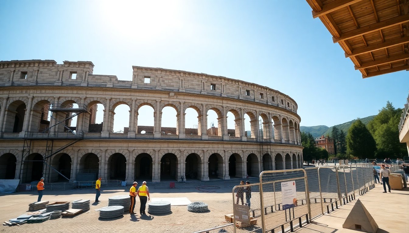 Preparativi per l’Arena di Verona: Tutto ciò che devi sapere per le Olimpiadi di Milano Cortina