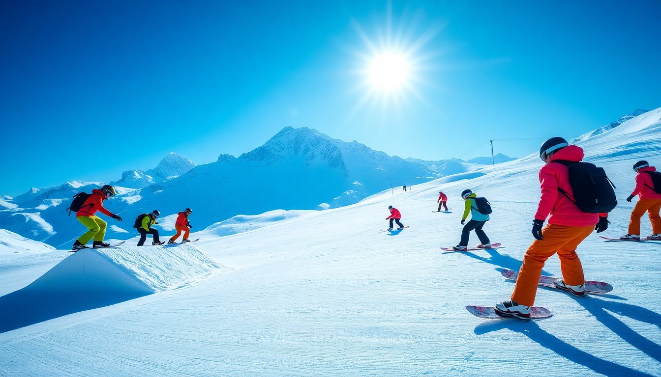raduno di snowboard a cervinia atleti regionali in azione e performance eccezionali 1762212516