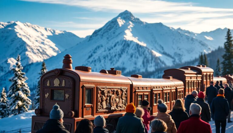 scopri il treno di cioccolato piu lungo del mondo ai giochi invernali 2026 1764349575