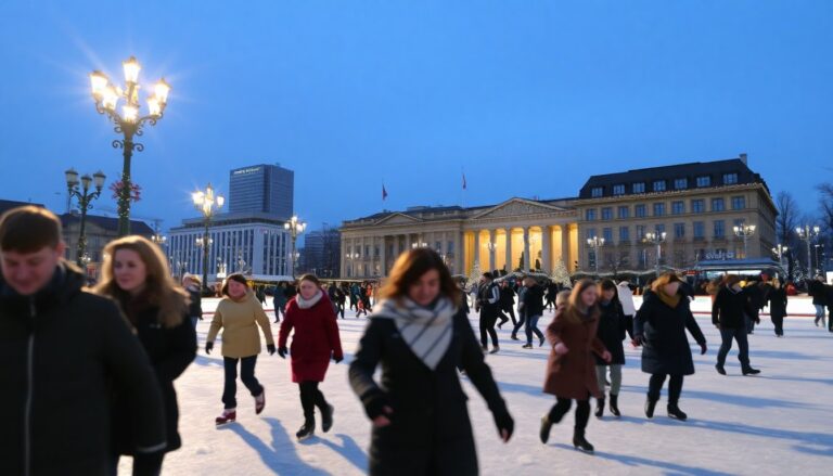 scopri la magica pista di pattinaggio su ghiaccio a potsdamer platz berlino 1763150276