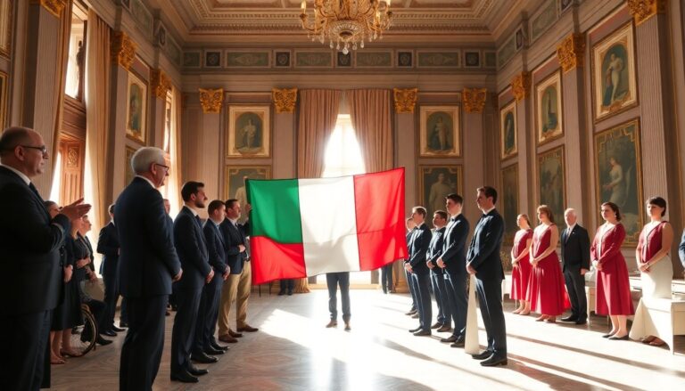 consegna del tricolore ai portabandiera milano cortina 2026 in prima linea 1766504461