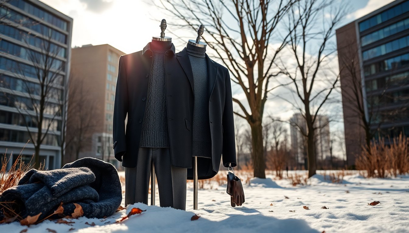 esplora la nuova collezione invernale uomo stile e comfort per la stagione fredda 1766541167