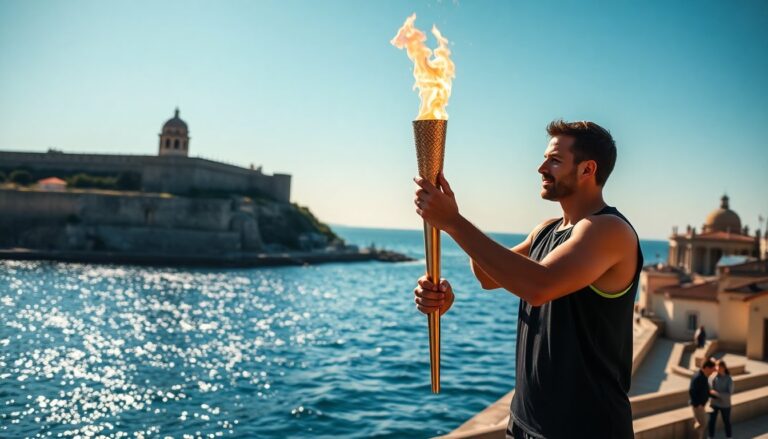 fiamma olimpica a gaeta celebra la torcia di milano cortina 2026 1766755605
