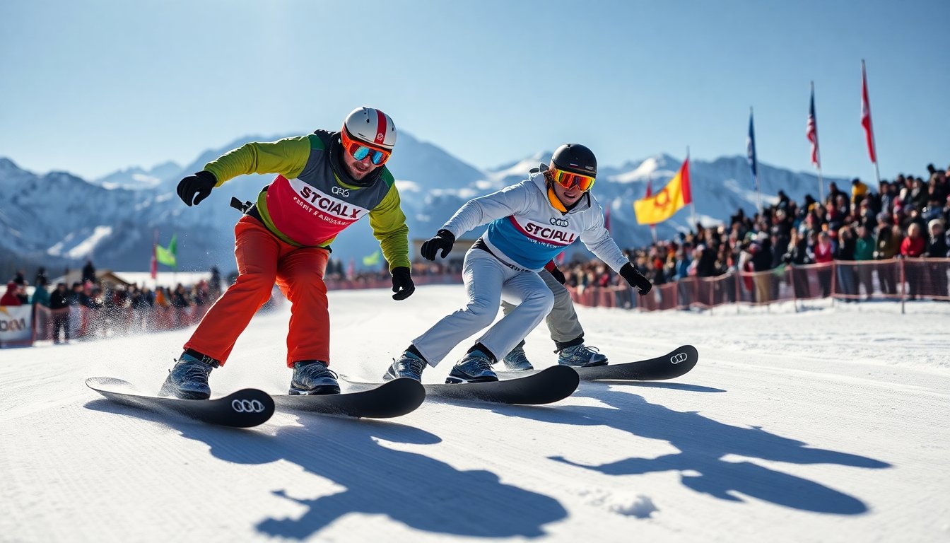 il comitato alpi centrali conquista il podio nello snowboard cross a pitztal 1766577815