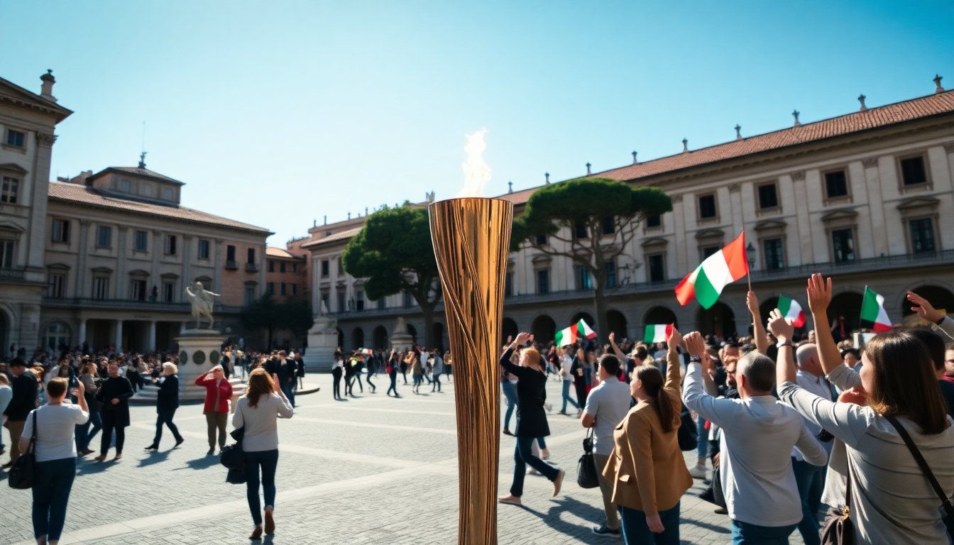 il viaggio della torcia olimpica verso i giochi di milano cortina 2026 storia e tradizione 1766272541
