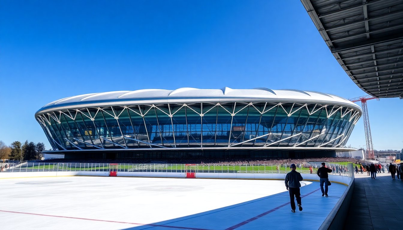 larena di hockey su ghiaccio di rho milano un pilastro delle olimpiadi invernali 2026 1764976841