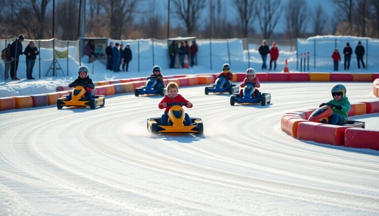 corsa sul ghiaccio avventure in un circuito ghiacciato per giovani piloti 1769268783
