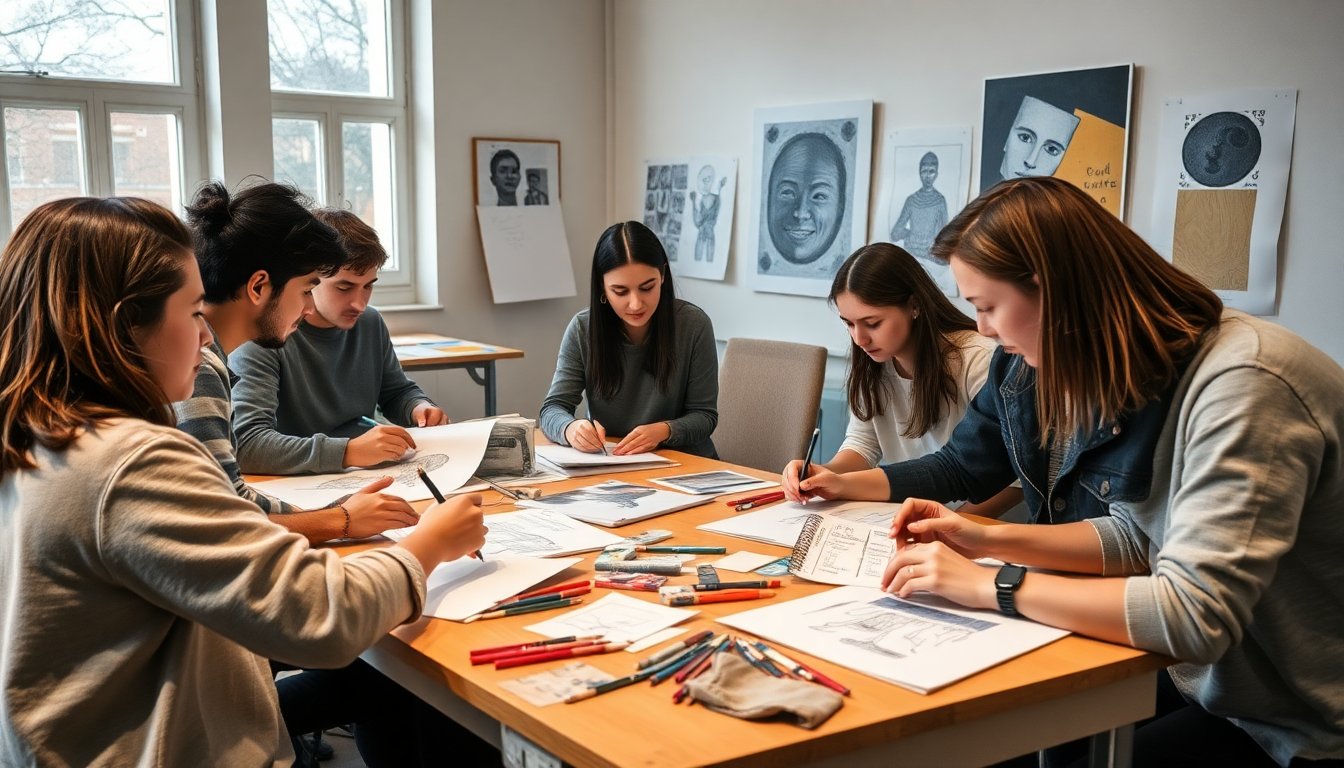 giovani artisti del liceo boccioni collaborazione con aps belle arti per una mostra straordinaria 1769508720