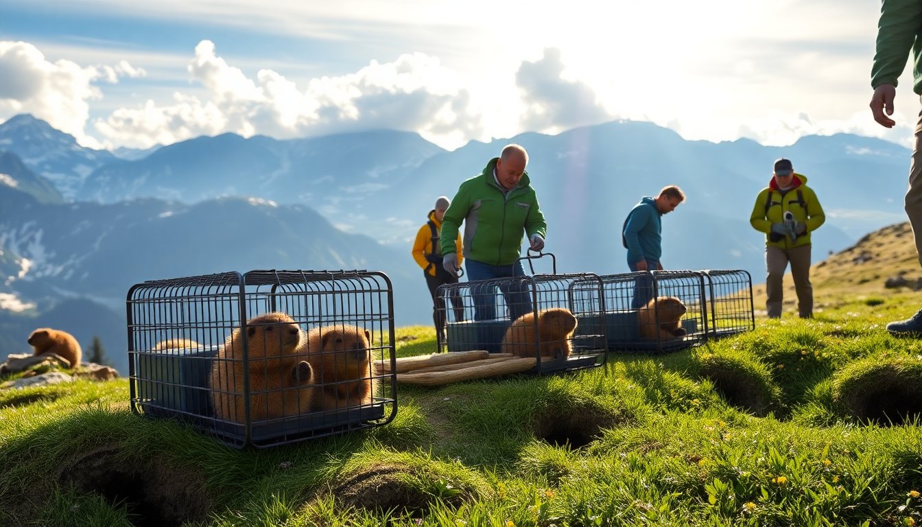 olimpiadi 2026 le marmotte si trasferiscono per assicurare la sicurezza degli impianti sportivi 1768323834