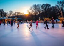 scopri la magica pista di pattinaggio su ghiaccio a vulcanobuono 1768219445