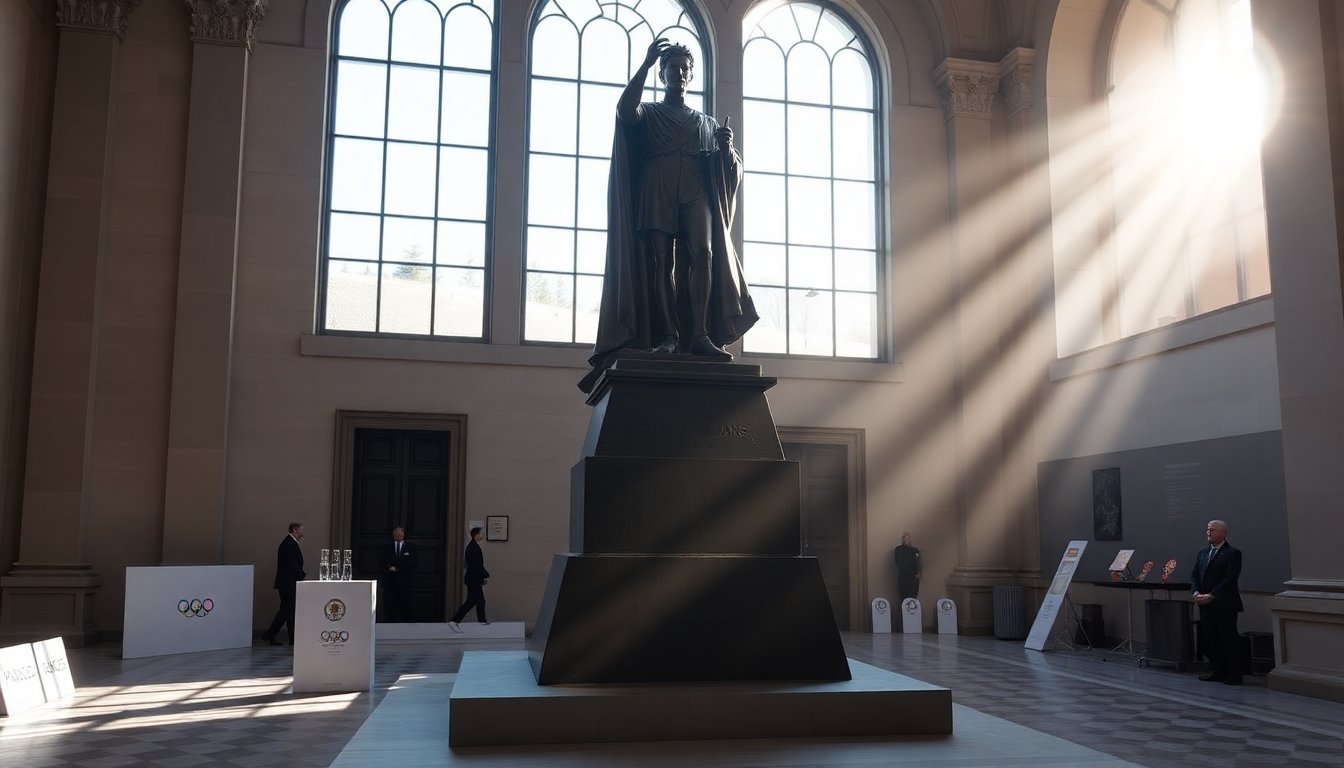 scopri la vittoria alata di calvatone un capolavoro alle olimpiadi di milano cortina 1769028768