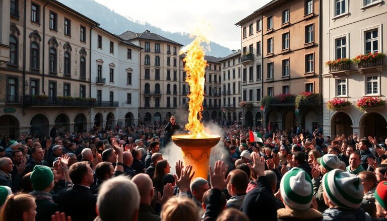 trento celebra larrivo della fiamma olimpica per milano cortina 2026 1768861910