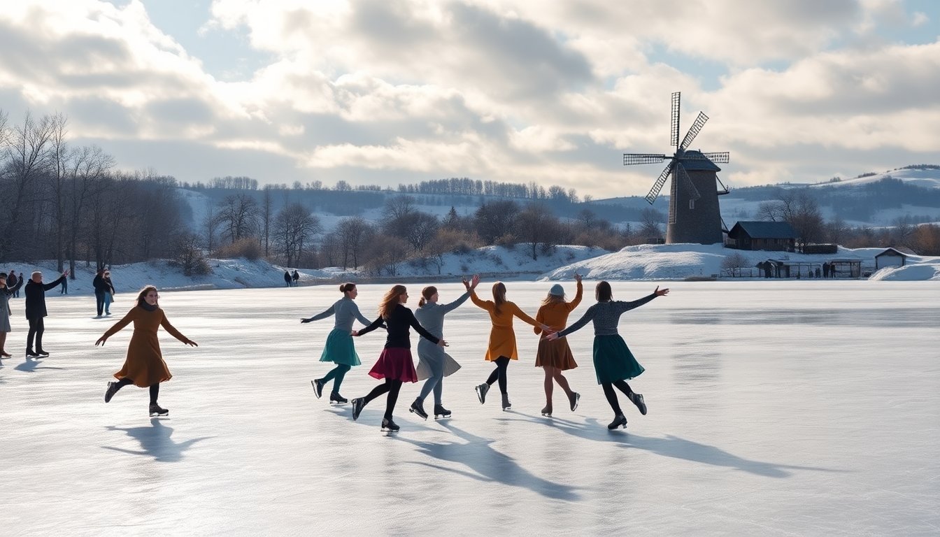 acquista poster e stampe del pattinaggio su ghiaccio di hendrick avercamp arte classica per la tua casa 1770289734