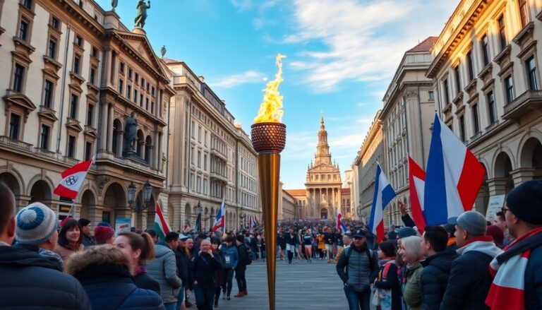 milano da il benvenuto alla fiamma olimpica per le olimpiadi invernali 2026 1770341620