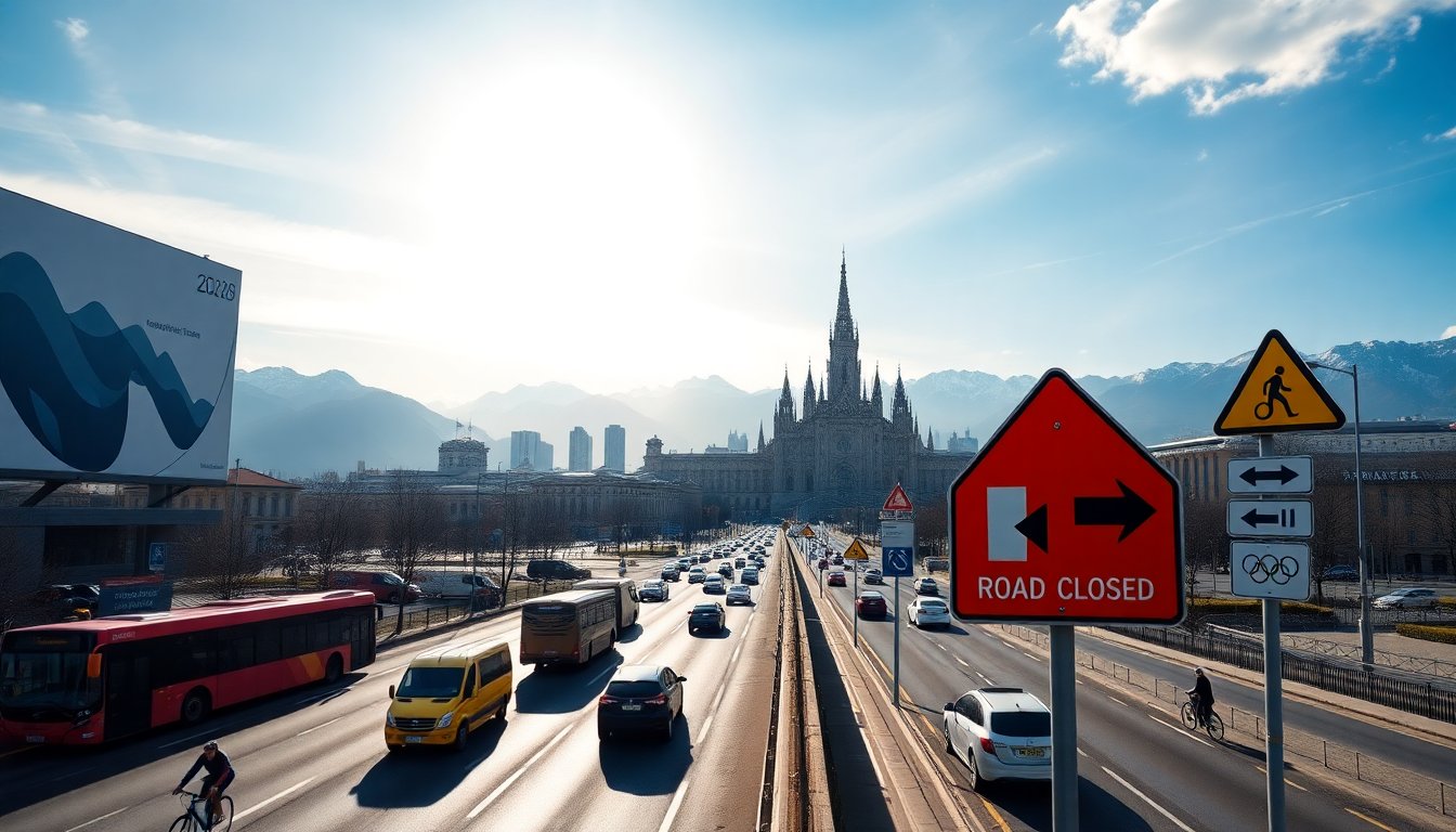 modifiche alla viabilita per i giochi olimpici e paralimpici invernali 2026 a milano e cortina cosa sapere 1769984575