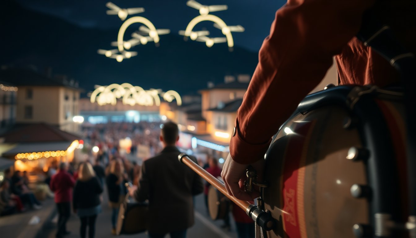 serata finale a tesero banda storta e coreografia di droni per la chiusura olimpica 1771016600