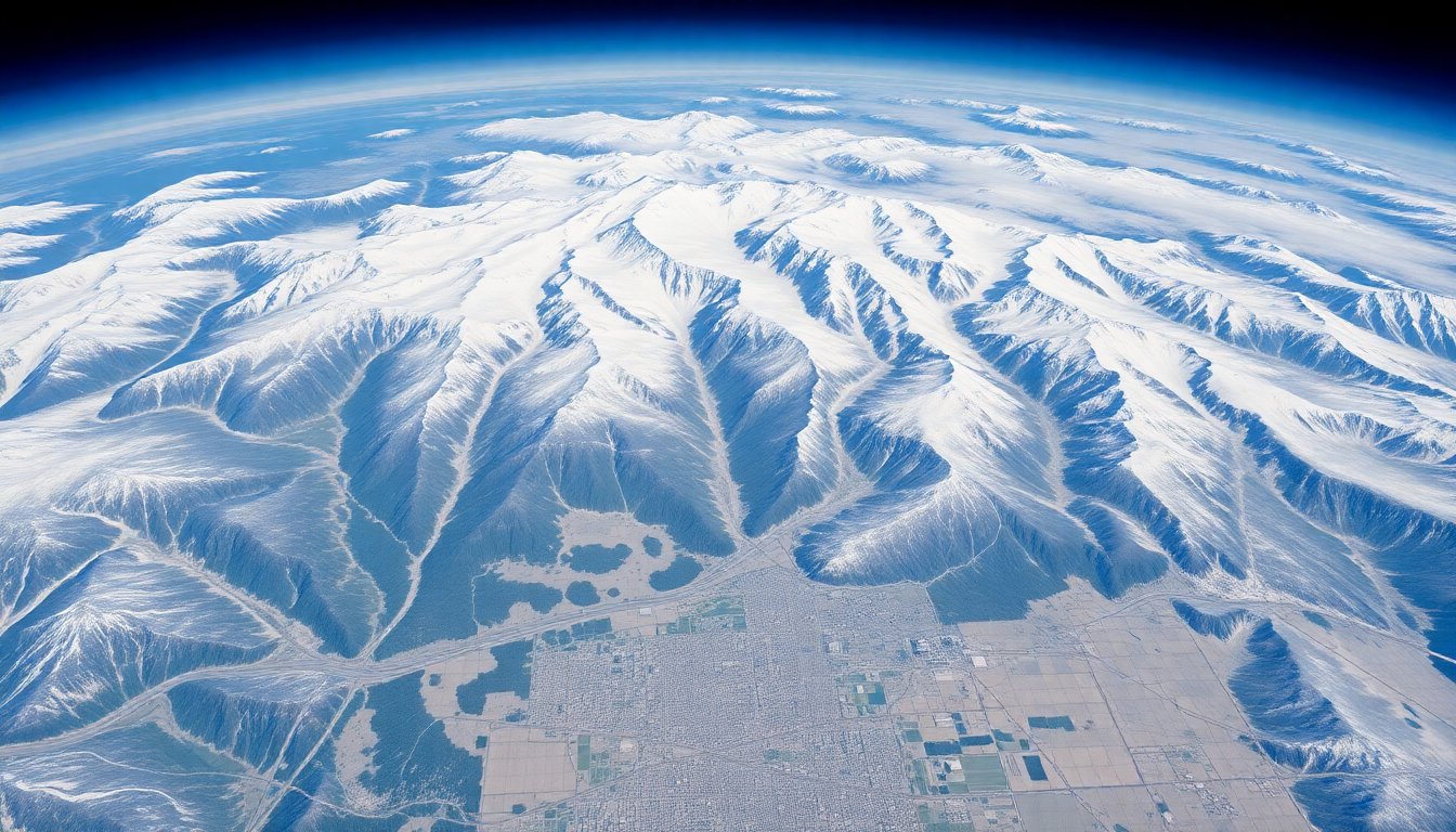 vista satellitare del nord italia mette in luce le sedi di milano cortina 1771228115