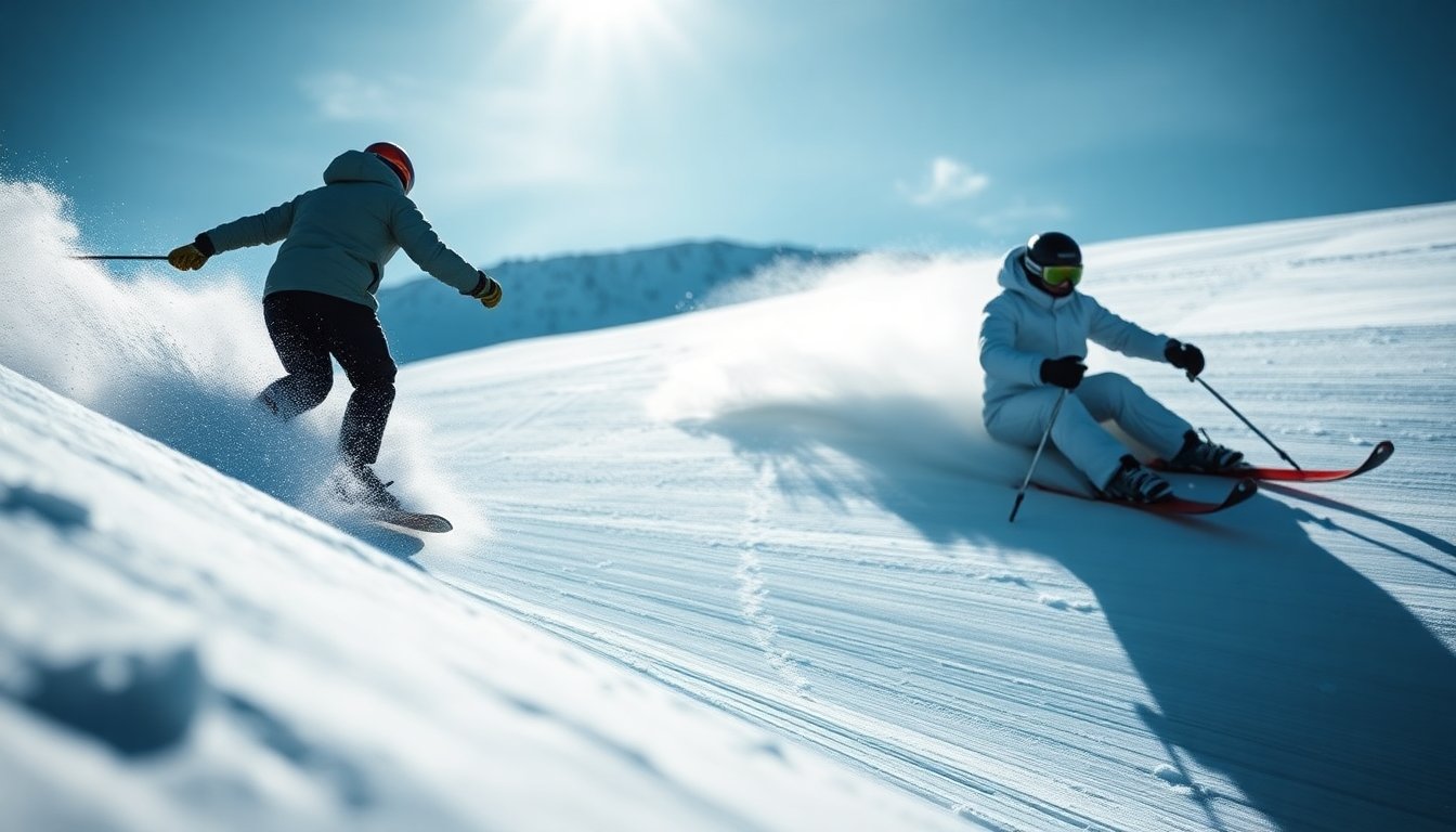 Azzurri sugli sci e sulla tavola: Luchini e Perathoner dominano il banked slalom