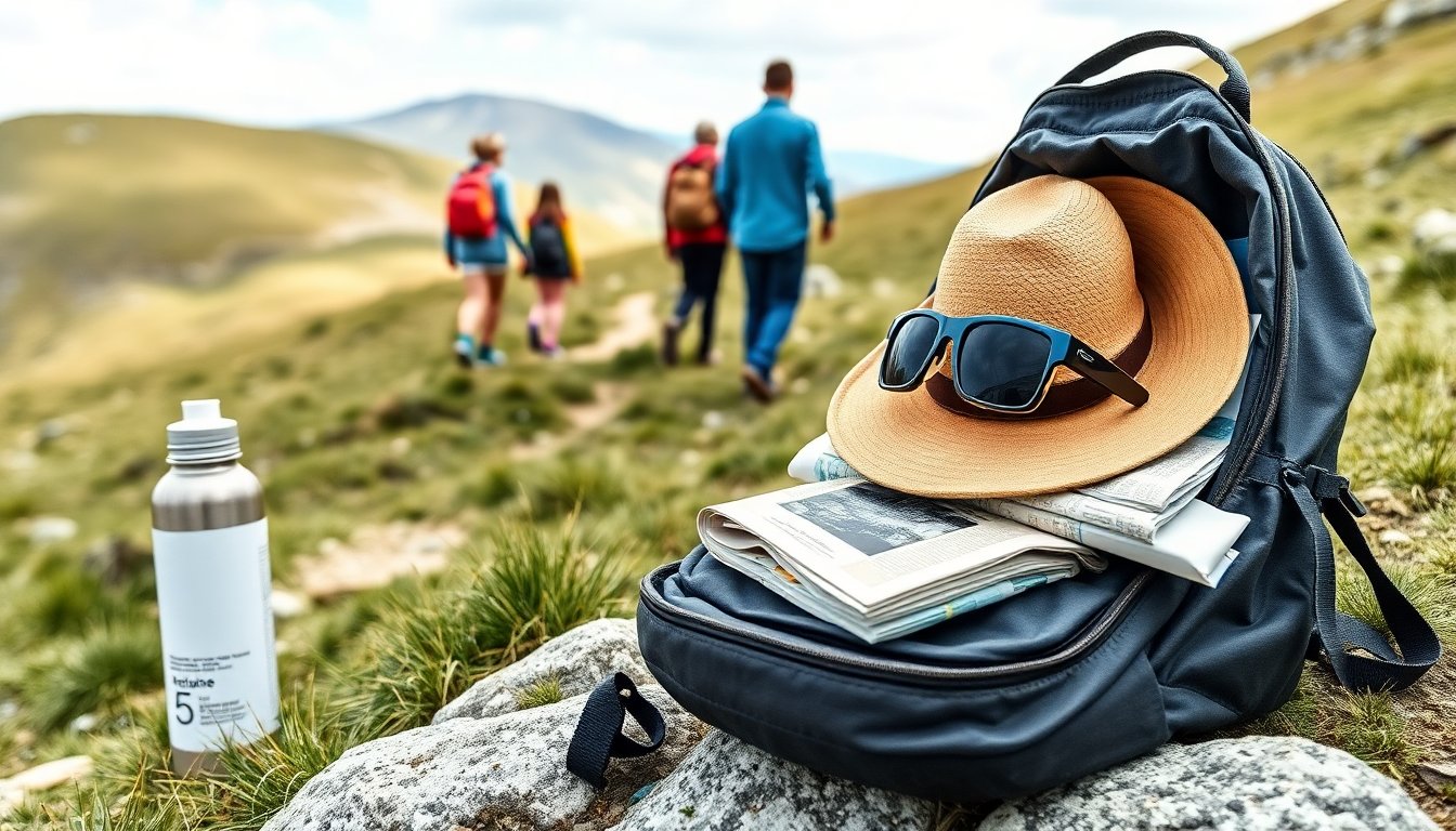 Camminare in montagna con i figli: percorsi adatti e cosa mettere nello zaino