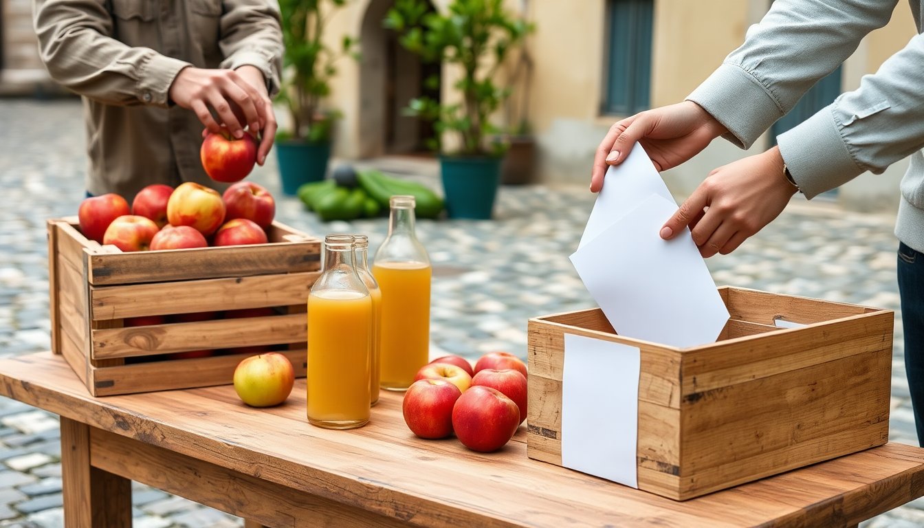 Come i produttori e i cittadini si intrecciano tra gusto e sicurezza