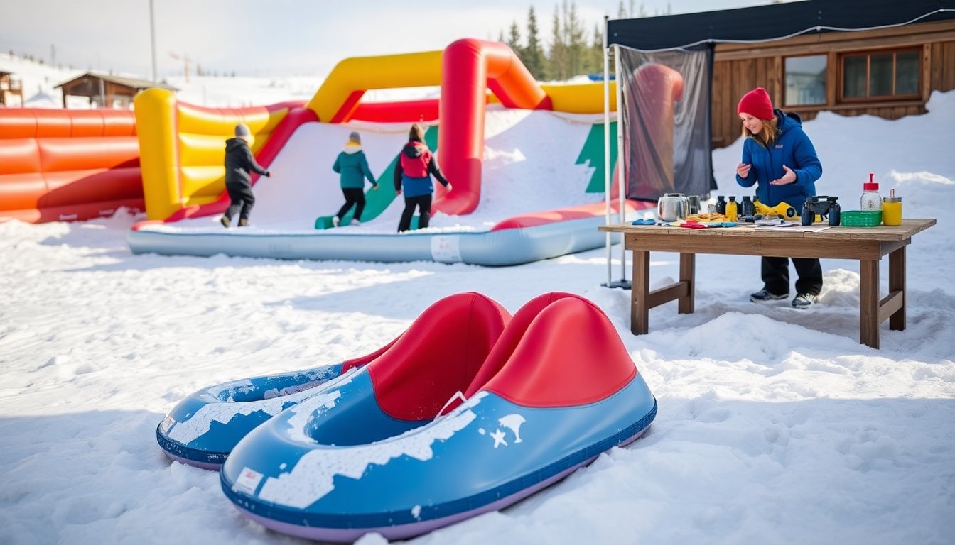 Divertimento a Val Thorens: attività per bambini e famiglie sulla neve