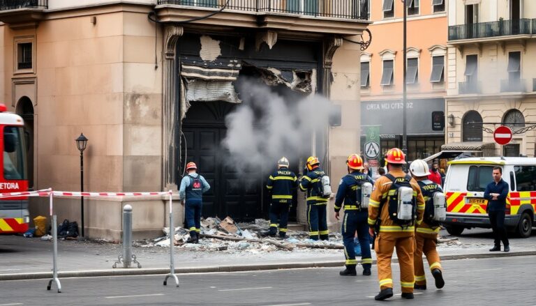 esplosione in centro citta provoca feriti e blocco stradale 1772500125