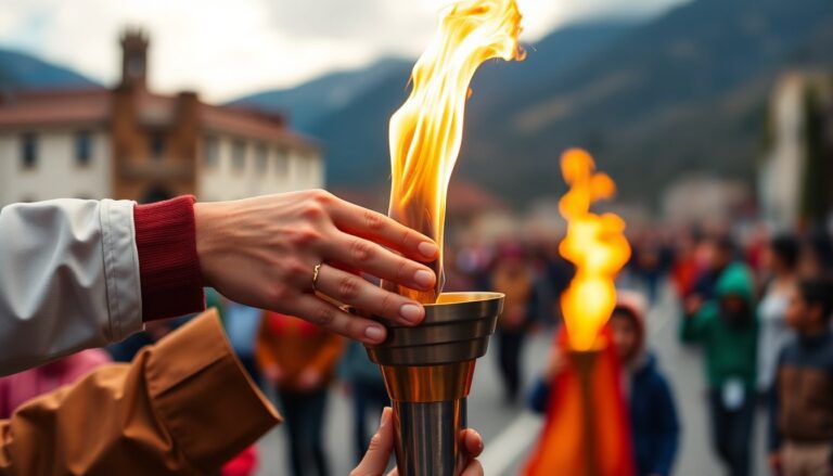 fiaccola in viaggio tappe protagonisti e simboli della staffetta per milano cortina 2026 1773495037