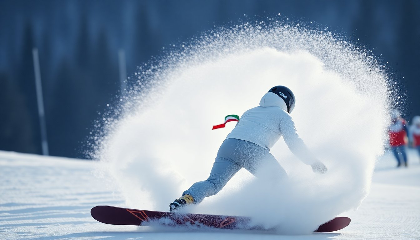 Italia conquista il primo oro nella prova mista a squadre di snowboardcross