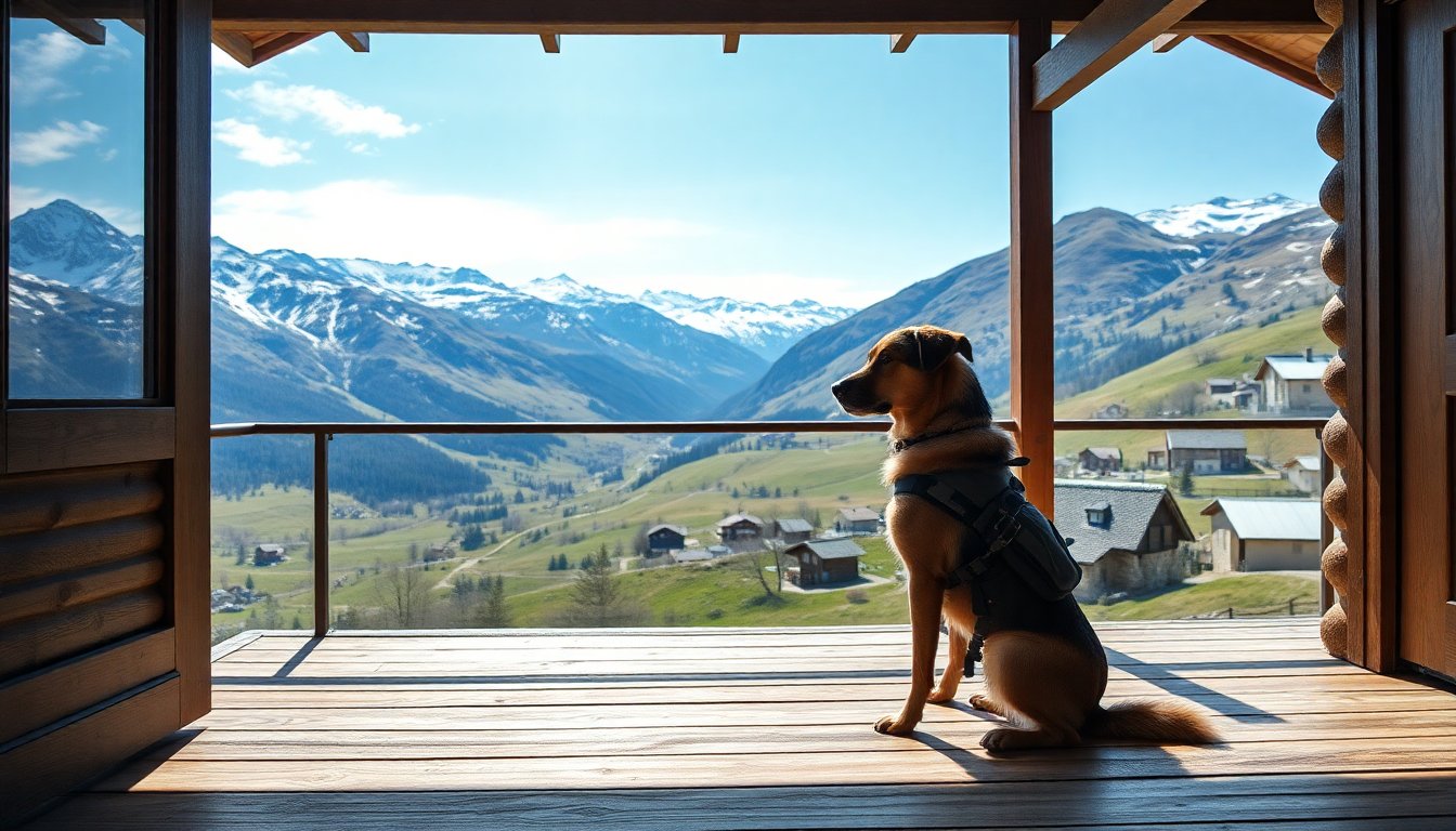 Partire per la montagna con il cane a Pragelato Sestriere