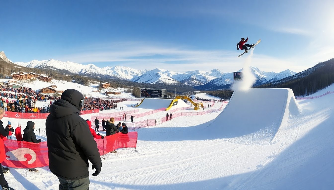 Podio completo Sauze Open: risultati di rail e big air