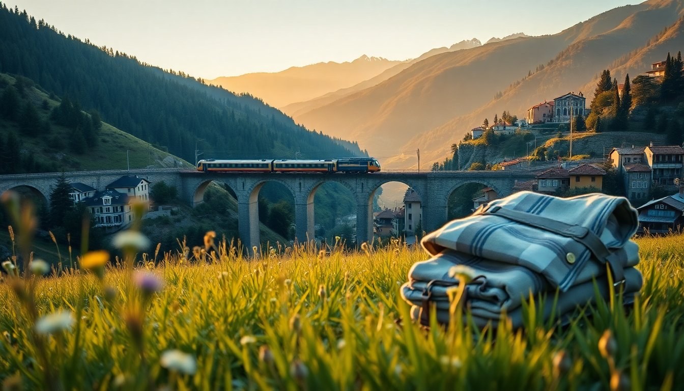 10 località di montagna in Abruzzo raggiungibili in treno per l'estate