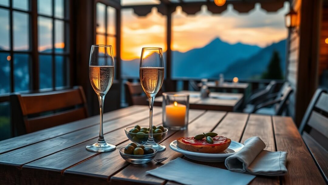Aperitivo al tramonto a Sesto: l'esperienza unica del Ristorante Monte Elmo