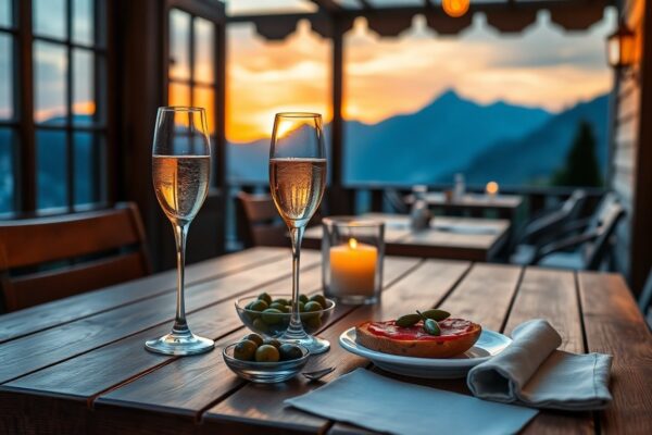 Aperitivo al tramonto a Sesto: l'esperienza unica del Ristorante Monte Elmo