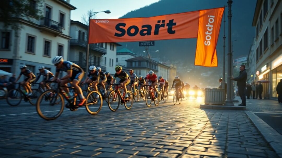 Grande partenza del Tour de Suisse da Sondrio con Pogacar, Van der Poel e la presenza di Arianna Fontana