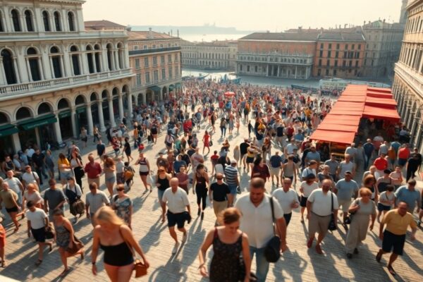 Overtourism estate 2026: Rimini, Venezia e Bolzano al primo posto tra le aree a rischio