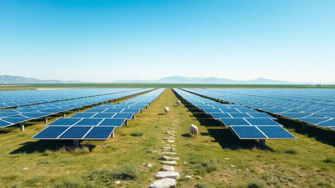 Pascoli fotovoltaici in Qinghai: come la tecnologia combatte la desertificazione