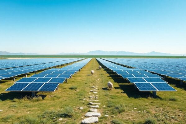 Pascoli fotovoltaici in Qinghai: come la tecnologia combatte la desertificazione