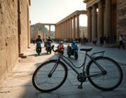 Pompei: video shock di un anziano ciclista aggredito da giovani in scooter
