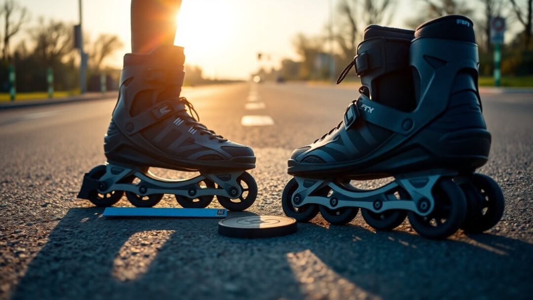 Rollerblade Maxxum STS Pro per skate to ski: supporto e controllo per l'allenamento