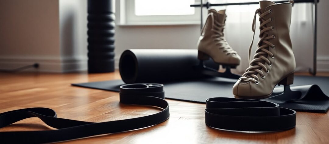 Guida off-ice per pattinaggio di figura: core, caviglie e spalle
