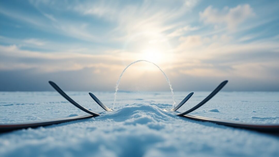 Salto con gli sci: come funziona l’aerodinamica a V
