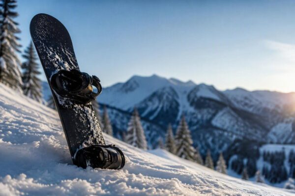 Snowboard freeride nelle Alpi: linee rapide e sicurezza