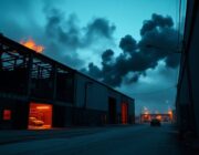 Vasto rogo nella sede Bartolini di Bovisa: intervento massiccio dei Vigili del Fuoco