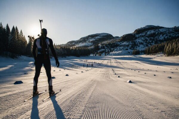 Biathlon al Blink Festival: i francesi puntano alla vittoria nella mass start