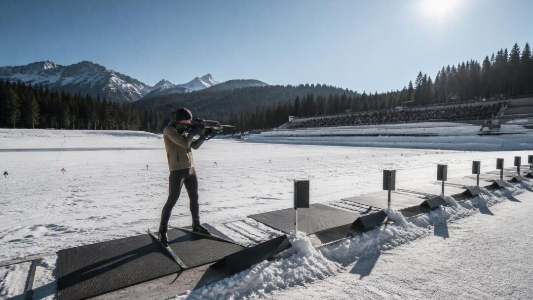 Biathlon per principianti: guida a sci di fondo e poligono