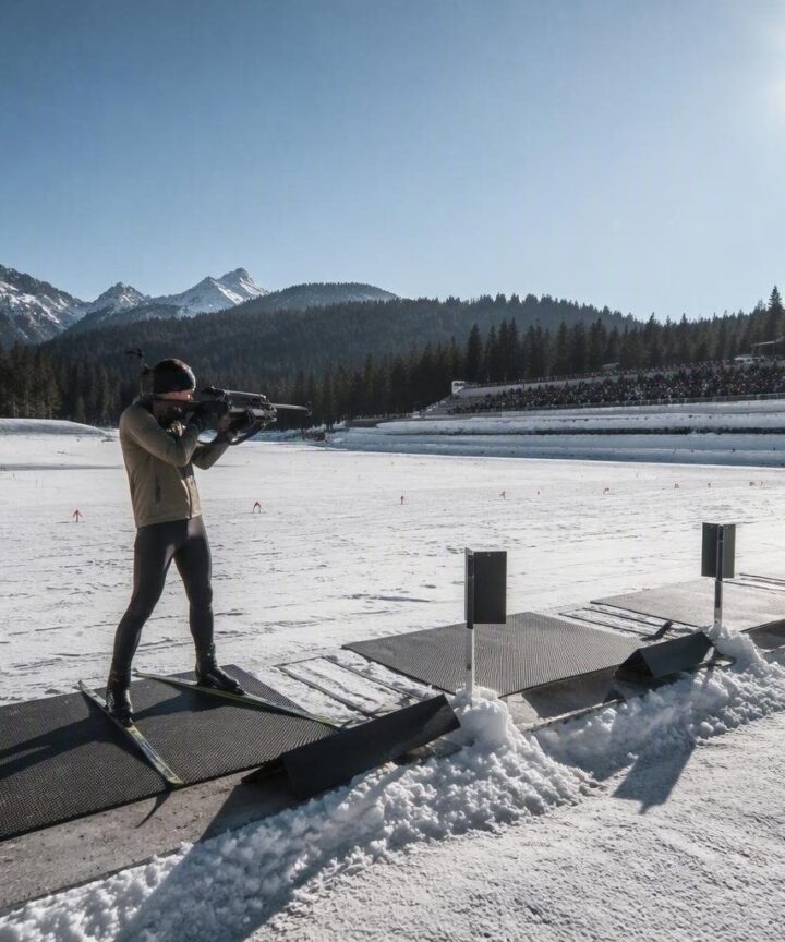 Biathlon per principianti: guida a sci di fondo e poligono